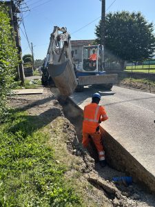 Modernisation du réseau d&rsquo;eau potable à Moidieu-Détourbe