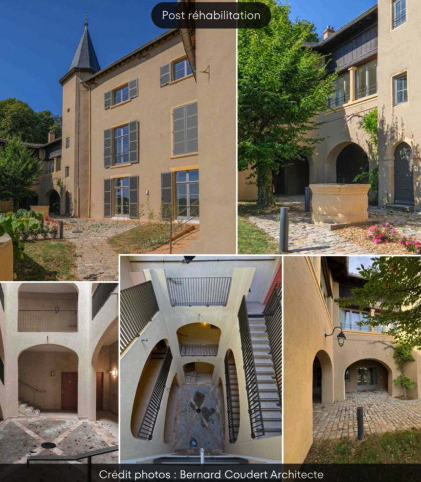 Réhabilitation d’un château du XVe siècle