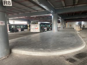 Chantier livré, Perrache, côté Rhône