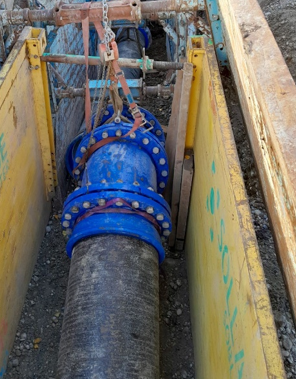Canalisation DN 600 FDUC revêtue en PEHD